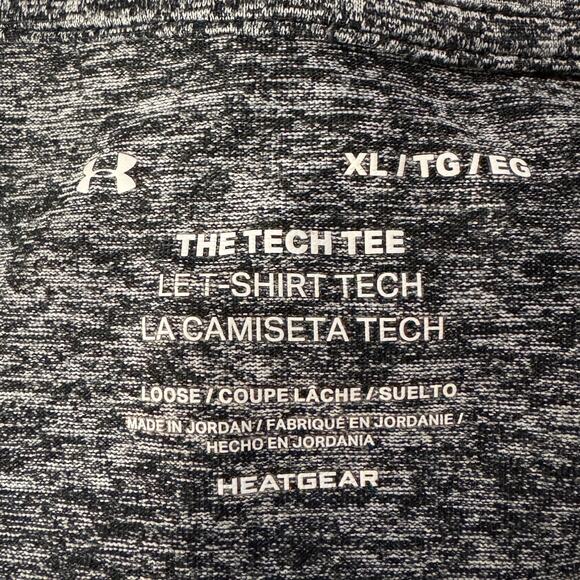Under Armour Mens X-Large The Tech Tee Shirt HeatGear Loose Fit Short Sleeves - Picture 6 of 6